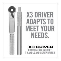 Real Avid X3T Driver 52-Piece Socket & Gunsmithing Bit Set