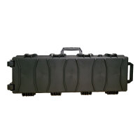 ASG Waffenkoffer 100x35x15 cm Wave Foam schwarz