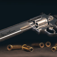 ASG Dan Wesson 6" CO2 Revolver 4,5mm Diabolos silber