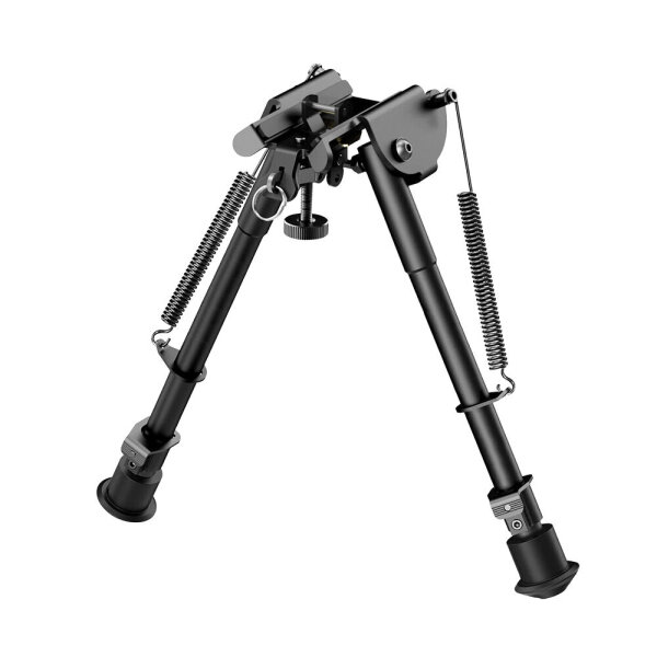 shoXx Zweibein Bipod Long-Range 33-69cm Aluminium fest für Slingstud schwarz