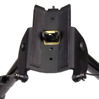 shoXx Zweibein Bipod Long-Range 33-69cm Aluminium fest für Slingstud schwarz