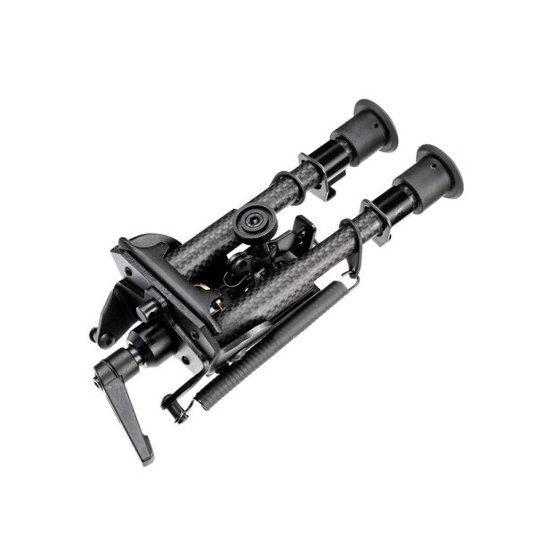 shoXx Zweibein Bipod 15-23cm Carbon Fiber Schwenkbar Podloc