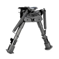 shoXx Zweibein Bipod 15-23cm Carbon Fiber Schwenkbar Podloc
