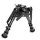shoXx Zweibein Bipod 15-23cm Carbon Fiber Schwenkbar Podloc