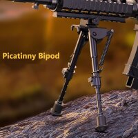 shoXx Zweibein Bipod 15-23cm Aluminium für Picatinny