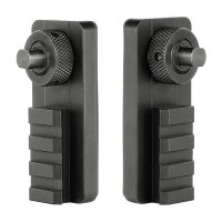 Rifle Bipod Adapter mit 3-Slot Picatinny-Schiene