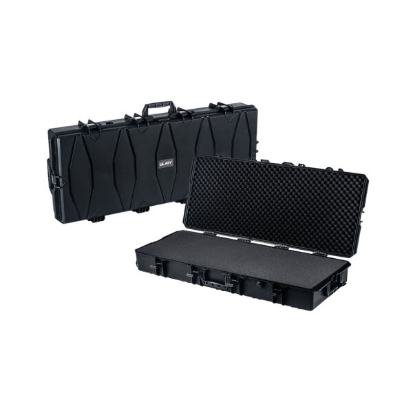 GLARY Langwaffenkoffer 121×51,5×18cm IP67 & IK10 Schwarz