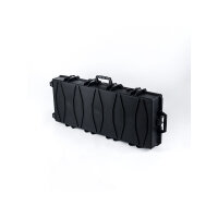 GLARY Langwaffenkoffer 121×51,5×18cm IP67 & IK10 Schwarz
